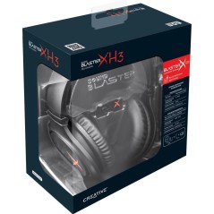 Creative Sound BlasterX H3 Kabling Headset Sort